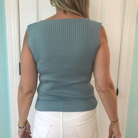 Talbots Petites Shirt/ Shell - Picture 2 of 4